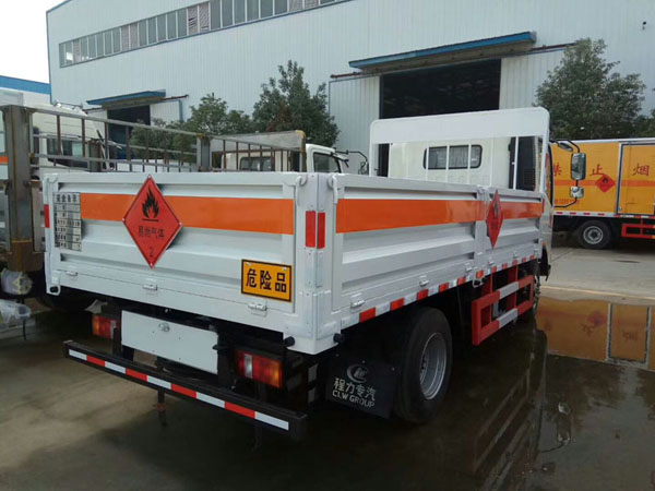 重汽4.1米（藍(lán)牌）氣瓶車