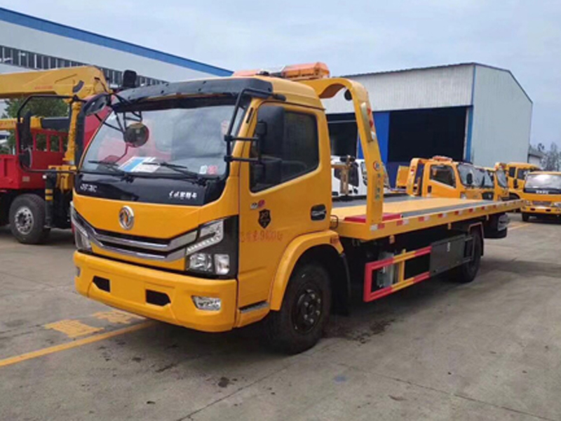 國(guó)六東風(fēng)大多利卡黃牌一拖二清障車(chē)