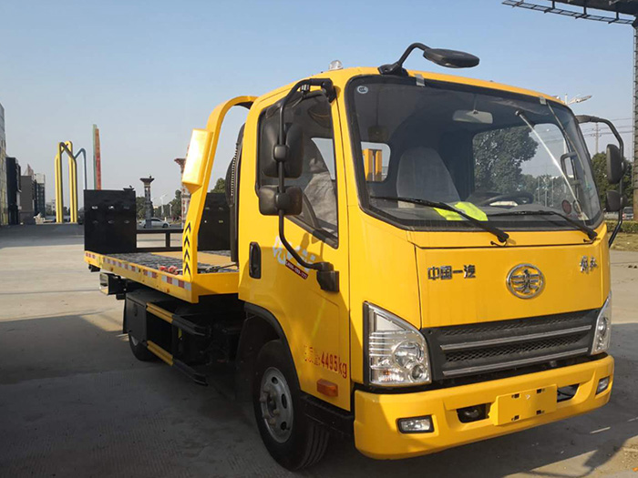 國(guó)六解放虎V藍(lán)牌清障車