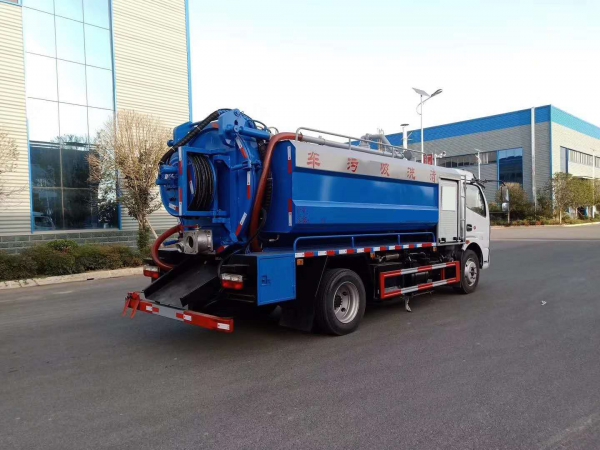 東風(fēng)K7凱普特3.6水/4.8塵 8噸清洗吸污車（國(guó)六）