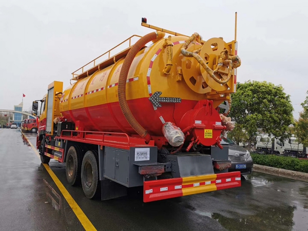 東風(fēng)天龍21方 清洗吸污車(chē)