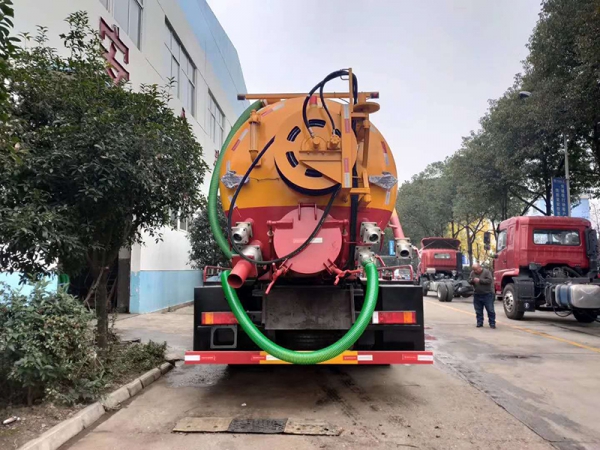 東風(fēng)天龍21方 清洗吸污車(chē)