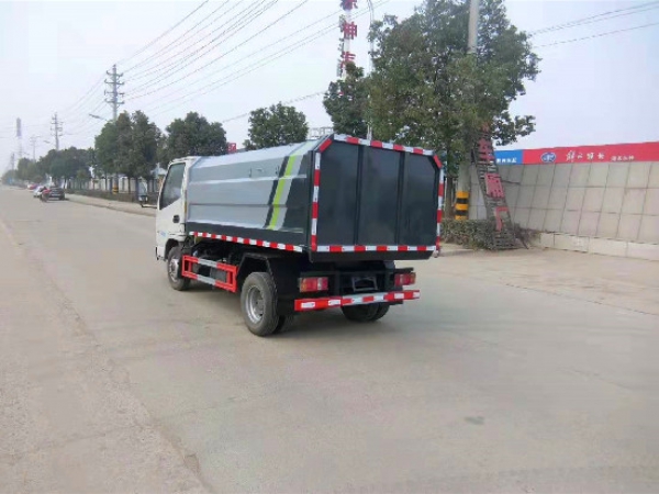 凱馬國六藍牌4方自裝卸（掛桶）式垃圾車