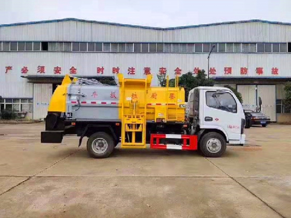 東風(fēng)小多利卡國六4方藍牌餐廚垃圾車