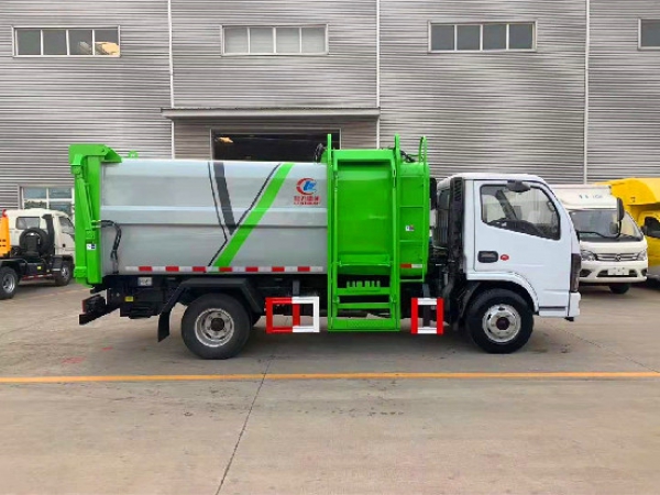 程力威牌CLW5045ZZZKDL型自裝卸式垃圾車