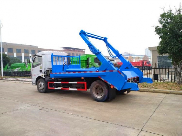 東風多利卡國六6方擺臂式垃圾車