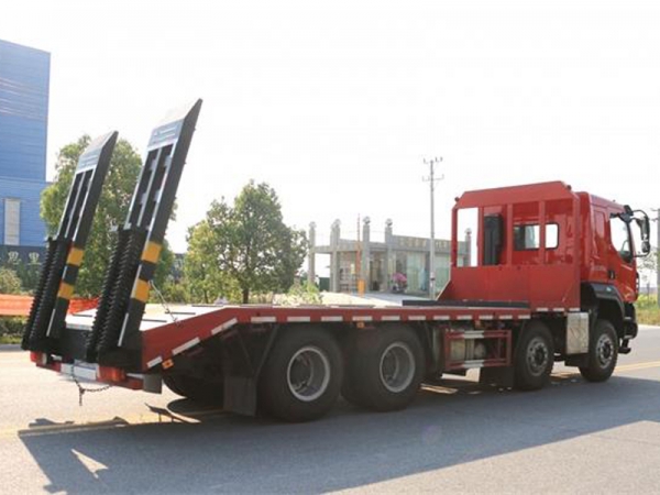 （國六）柳汽前四后八平板運輸車