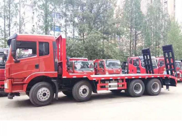 （國六）大運前四后八平板拖車