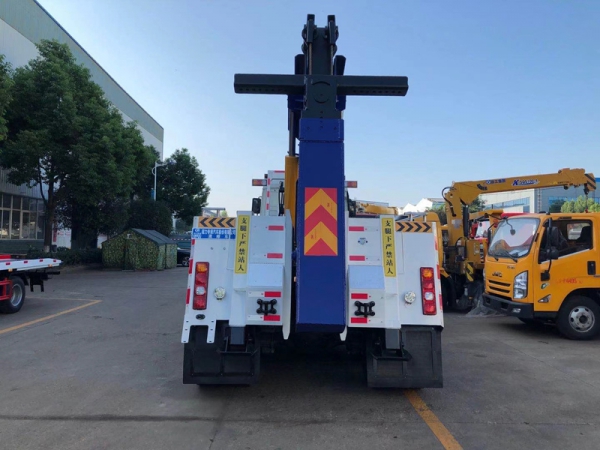 陜汽德龍20噸拖吊聯(lián)體清障車